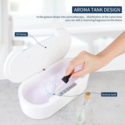 Multifunctional UV-C Sterilizer Box - Portable Aromatherapy & Disinfection Chamber
