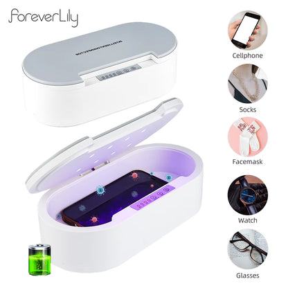 Multifunctional UV-C Sterilizer Box - Portable Aromatherapy & Disinfection Chamber