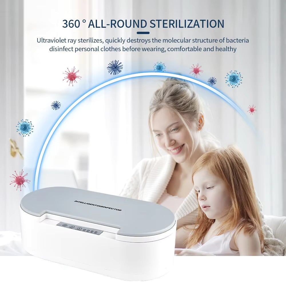 Multifunctional UV-C Sterilizer Box - Portable Aromatherapy & Disinfection Chamber