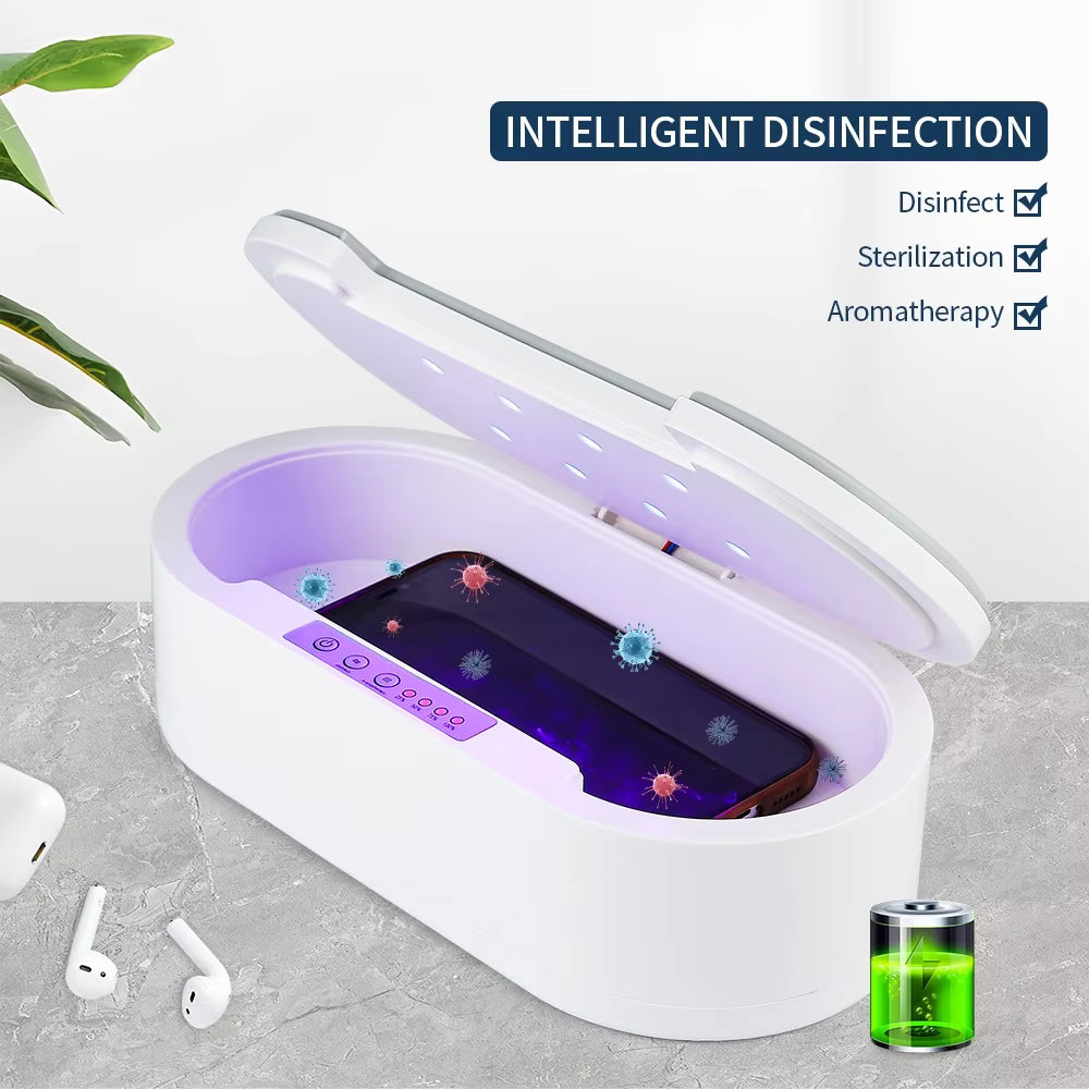 Multifunctional UV-C Sterilizer Box - Portable Aromatherapy & Disinfection Chamber