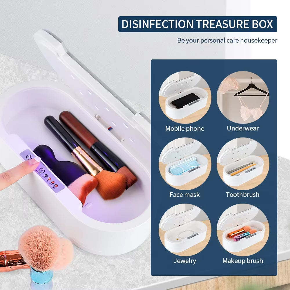 Multifunctional UV-C Sterilizer Box - Portable Aromatherapy & Disinfection Chamber