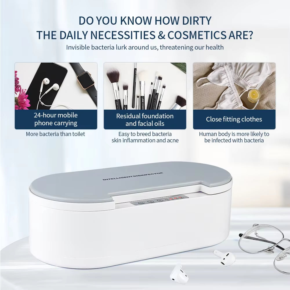 Multifunctional UV-C Sterilizer Box - Portable Aromatherapy & Disinfection Chamber